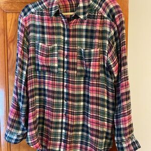 Pilcro Anthropologie Plaid Shirt - S
